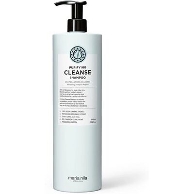 Maria Nila Purifying Cleanse Shampoo - Deep Cleansing - 1000mL Maria Nila Purifying Cleanse Shampoo - Deep Cleansing - 1000mL