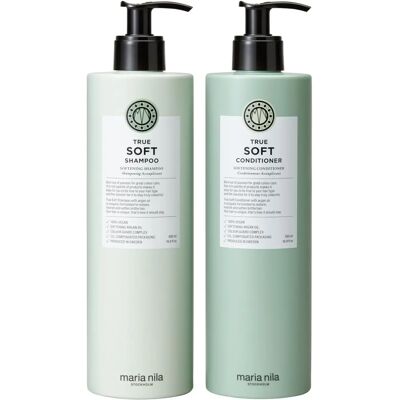Maria Nila True Soft Shampoo & Conditioner Duo - Torrt Hår Maria Nila True Soft Shampoo & Conditioner Duo - Torrt Hår