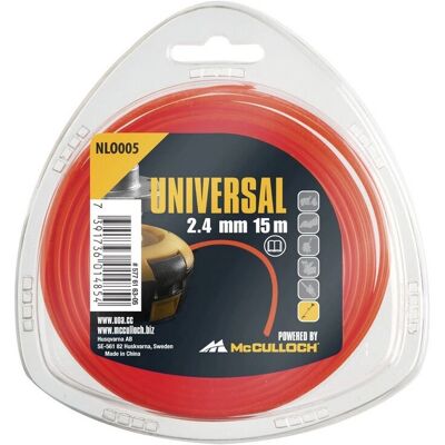 McCulloch NLO005 Nylon-Faden - Rasentrimmer Zubehör McCulloch NLO005 Nylon-Faden - Rasentrimmer Zubehör