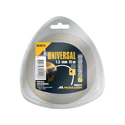 McCulloch NLO010 - Leises Nylon Faden 1,3mm x 15m - Universell McCulloch NLO010 - Leises Nylon Faden 1,3mm x 15m - Universell