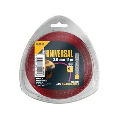 MCCULLOCH NLO015 - 3mm 10m Nylon Faden - Schnur für Rasentrimmer MCCULLOCH NLO015 - 3mm 10m Nylon Faden - Schnur für Rasentrimmer
