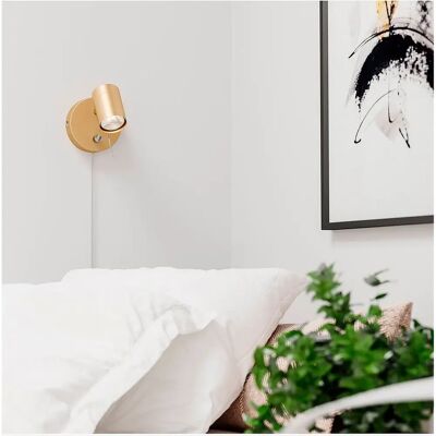 Rydens Gold Wandleuchte - Correct 1-flammig Wandlampe Rydens Gold Wandleuchte - Correct 1-flammig Wandlampe