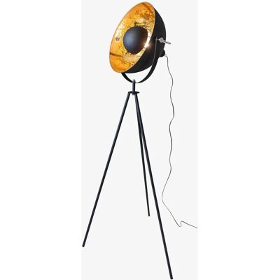 RYDENS Captain Gulvlampe - 145cm, sand sort metal indendørs RYDENS Captain Gulvlampe - 145cm, sand sort metal indendørs