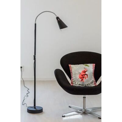 Rydens Golvlampa - E14, 140cm, Sand svart - Inomhus Rydens Golvlampa - E14, 140cm, Sand svart - Inomhus