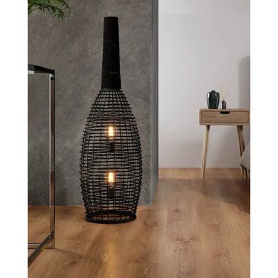 Rydéns Stehlampe - Seagrass, 120cm, Schwarz Naturmaterialien Rydéns Stehlampe - Seagrass, 120cm, Schwarz Naturmaterialien