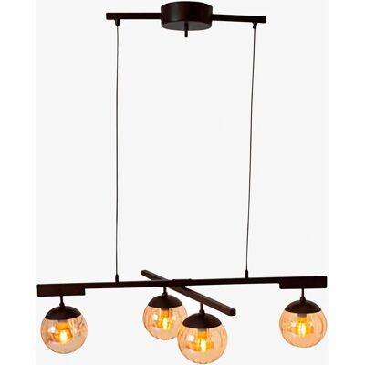 Rydens Labelle Pendelleuchte - Verstellbar, Ø 90 cm, Bernstein Rydens Labelle Pendelleuchte - Verstellbar, Ø 90 cm, Bernstein