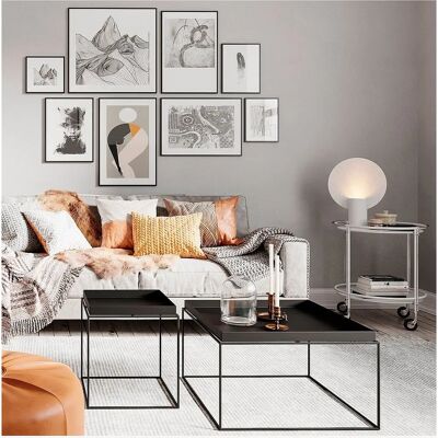 Rydéns Colby XL 50cm Hvid Dobbelstilling Bordlampe - Belysning Rydéns Colby XL 50cm Hvid Dobbelstilling Bordlampe - Belysning
