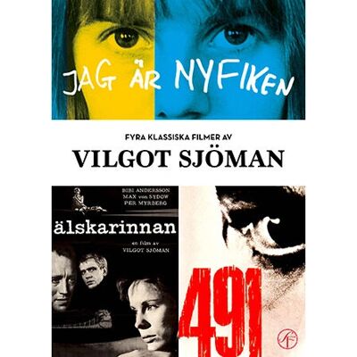 SF Studios Vilgot Sjöman Box - 4 Elokuva - DVD SF Studios Vilgot Sjöman Box - 4 Elokuva - DVD