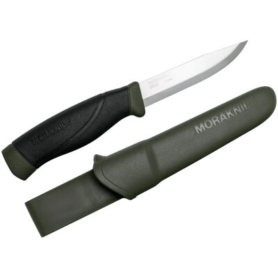 Morakniv Companion Heavy Duty - Stal węglowa, Zielony, ostrze 104mm - Nóż wielofunkcyjny Morakniv Companion Heavy Duty - Stal węglowa, Zielony, ostrze 104mm - Nóż wielofunkcyjny