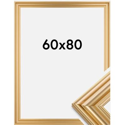 Focus Charleston Arany 60x80 cm Képtartó Keret - Elegáns és Modern Focus Charleston Arany 60x80 cm Képtartó Keret - Elegáns és Modern