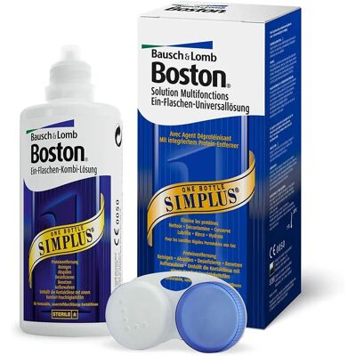 Solution multifonction pour lentilles Boston Bausch & Lomb - 120ml - Publicité Solution multifonction pour lentilles Boston Bausch & Lomb - 120ml - Publicité