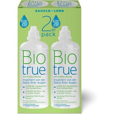 Bausch & Lomb Biotrue Kontaktlinsenlösung - Doppelpack Bausch & Lomb Biotrue Kontaktlinsenlösung - Doppelpack