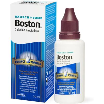 Solución para lentes Bausch and Lomb Boston 30ml - Limpiador de lentes Solución para lentes Bausch and Lomb Boston 30ml - Limpiador de lentes