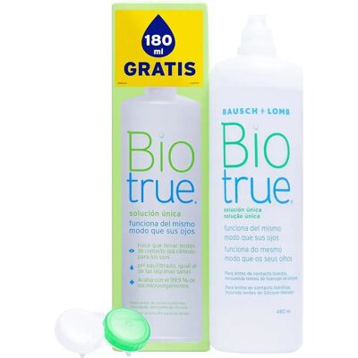 BioTrue Modelo Solución Multiusos - Solución de Contacto BioTrue Modelo Solución Multiusos - Solución de Contacto