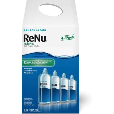 Bausch & Lomb ReNu MultiPlus 4 részes készlet - Kontaktlencse-oldat Bausch & Lomb ReNu MultiPlus 4 részes készlet - Kontaktlencse-oldat