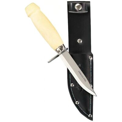 Fladen - Freizeitmesser Holzoptik Kunststoffgriff - 10 cm Klinge - knife Fladen - Freizeitmesser Holzoptik Kunststoffgriff - 10 cm Klinge - knife