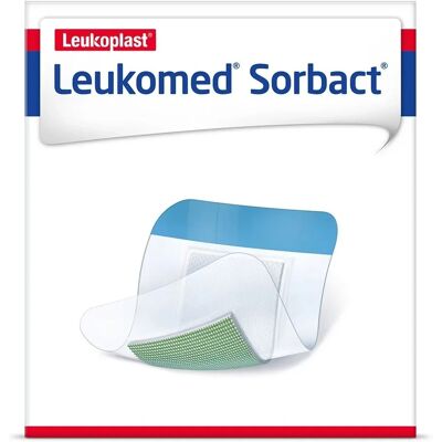Leukomed Sorbact Essity 5x7,2cm - Venda médica Leukomed Sorbact Essity 5x7,2cm - Venda médica