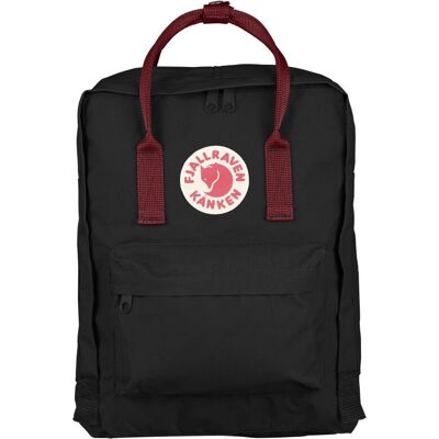 Fjällräven Kånken Svart Rød - Ryggsekk Fjällräven Kånken Svart Rød - Ryggsekk