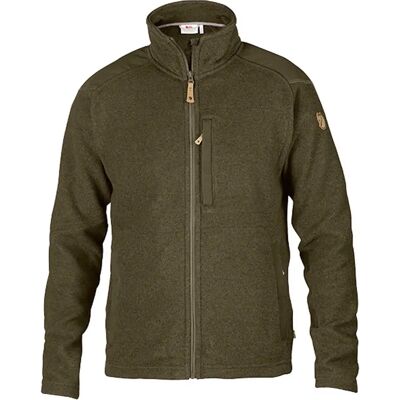 Fjällräven Buck Fleece M Mies - Lämmin, vihreä, G-1000 vahvistettu fleecetakki Fjällräven Buck Fleece M Mies - Lämmin, vihreä, G-1000 vahvistettu fleecetakki