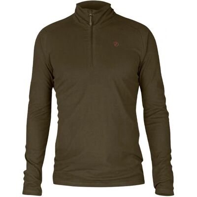 Fjällräven Pine Half Zip M - oliva scuro Fjällräven Pine Half Zip M - oliva scuro