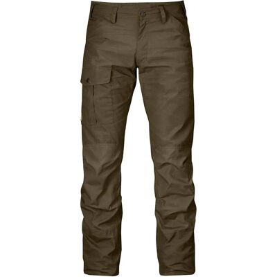 Fjällräven NILS TROUSERS M - Spodnie trekkingowe - Ciemnozielony/Braz Fjällräven NILS TROUSERS M - Spodnie trekkingowe - Ciemnozielony/Braz