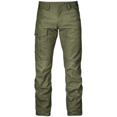 Fjällräven NILS TROUSERS M Herren - Trekkinghose - oliv-dunkelgrün/braun Fjällräven NILS TROUSERS M Herren - Trekkinghose - oliv-dunkelgrün/braun