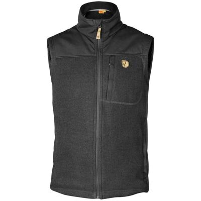 Fjällräven Buck fleece vest - Herre - Grå - S Fjällräven Buck fleece vest - Herre - Grå - S