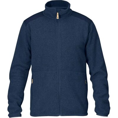 Fjällräven Fleecejacken Sten Fleece M - Granatowy - XXL - Polarowa kurtka Fjällräven Fleecejacken Sten Fleece M - Granatowy - XXL - Polarowa kurtka