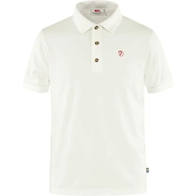 Camisa Polo Piqué Fjällräven Crowley - blanca Camisa Polo Piqué Fjällräven Crowley - blanca