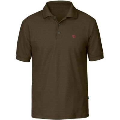 Fjällräven Crowley Piqué Polo Shirt - dunkeloliv Fjällräven Crowley Piqué Polo Shirt - dunkeloliv