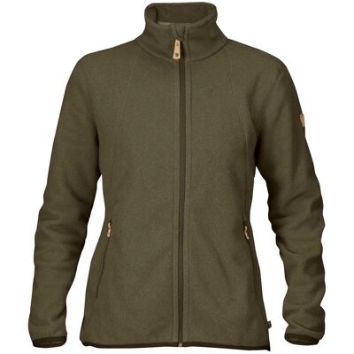 Fjällräven Stina Fleece Dunkelgrün - Fleecejacke Fjällräven Stina Fleece Dunkelgrün - Fleecejacke