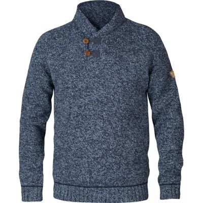 Pull Fjällräven Lada pour hommes (F81346) - bleu marine (F81346-555) Pull Fjällräven Lada pour hommes (F81346) - bleu marine (F81346-555)