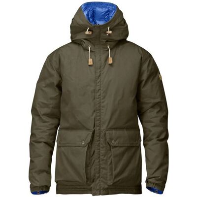 Fjällräven Down Jacket No.16 - Wendbar, Dunkel Oliv, XXL Winterjacke Fjällräven Down Jacket No.16 - Wendbar, Dunkel Oliv, XXL Winterjacke