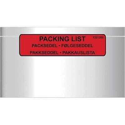 BNT Scandinavia Docustick - 225x122 - pakningsliste lomme BNT Scandinavia Docustick - 225x122 - pakningsliste lomme