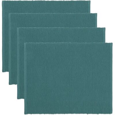 Linum - Uni Blå Bordtilbehør 4-pack Linum - Uni Blå Bordtilbehør 4-pack