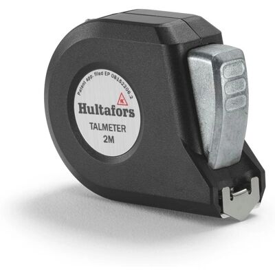 Taśma miernicza Hultafors TALMETER 2M - Stal, Czarny & Szary Taśma miernicza Hultafors TALMETER 2M - Stal, Czarny & Szary