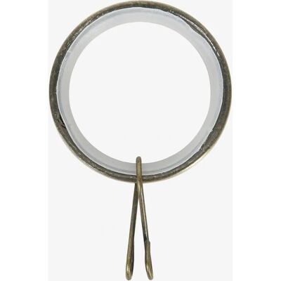 Hasta Gloria Antikk Messing Gardinringer - 28/36mm, Pakke av 10 Hasta Gloria Antikk Messing Gardinringer - 28/36mm, Pakke av 10