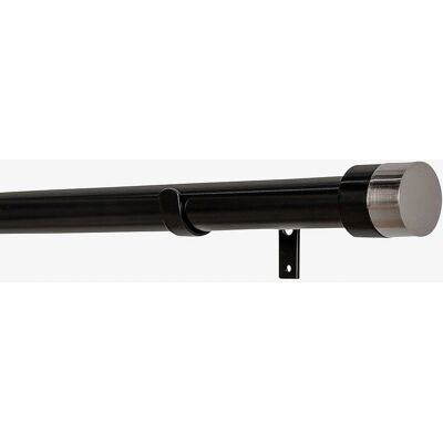 Homeroom Edith Metallgardinstang-Set - Justerbar 160-300cm - Sort Homeroom Edith Metallgardinstang-Set - Justerbar 160-300cm - Sort