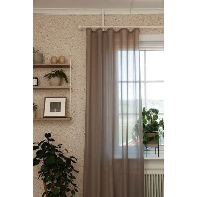 Hasta Brun Gardin Vilja 132x250 cm - Gardin Hasta Brun Gardin Vilja 132x250 cm - Gardin
