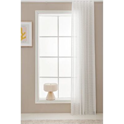 Hasta Gardin Minna 132x250cm Hvid - Homeroom Hasta Gardin Minna 132x250cm Hvid - Homeroom