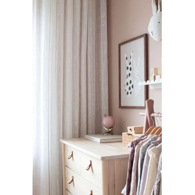 Hasta Gardin Flora 132x250 cm Hvid - Gardin Hasta Gardin Flora 132x250 cm Hvid - Gardin