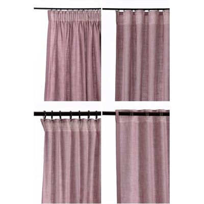 Homeroom Lilla Linned Look Gardin 280cm - Gardin Homeroom Lilla Linned Look Gardin 280cm - Gardin