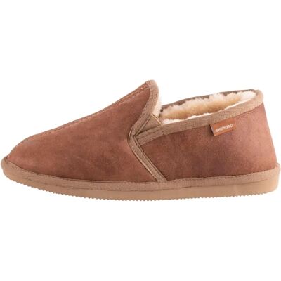 Pantofole complete da uomo Shepherd BOSSE - Pelle di pecora marrone - Pantofole complete Pantofole complete da uomo Shepherd BOSSE - Pelle di pecora marrone - Pantofole complete