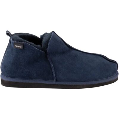Shepherd Anton Herr Mule Hausschuhe Marine - Hausschuhe Shepherd Anton Herr Mule Hausschuhe Marine - Hausschuhe