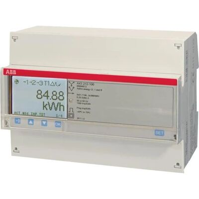 ABB A43 212-100 - Compteur triphasé - RS485 - Publicité ABB A43 212-100 - Compteur triphasé - RS485 - Publicité