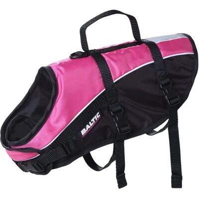 Baltic Flytväst för Djur - 40kg - Rosa & Svart Baltic Flytväst för Djur - 40kg - Rosa & Svart