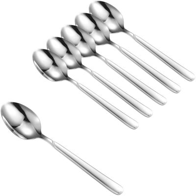 Dorre - Sett med 6 dessertskjeer - Rustfritt stål Dorre - Sett med 6 dessertskjeer - Rustfritt stål