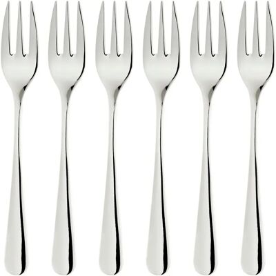 Dorre Classic Dessertgafler - 6 stk - Sølv Dorre Classic Dessertgafler - 6 stk - Sølv