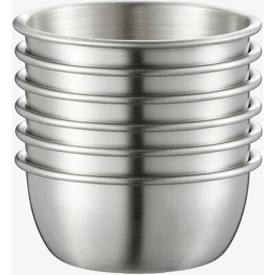 Dorre Dian 6 stk rustfrit stål dippskåle Dorre Dian 6 stk rustfrit stål dippskåle