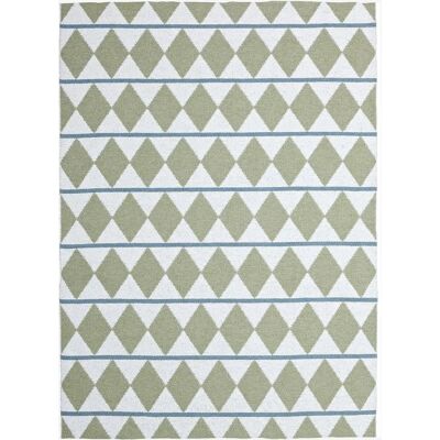 Horredsmattan Zigge 150x200 cm Oliven Grøn - Tæppe Horredsmattan Zigge 150x200 cm Oliven Grøn - Tæppe